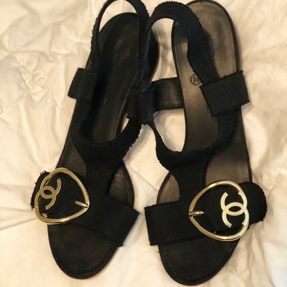 Authentic Chanel sandals